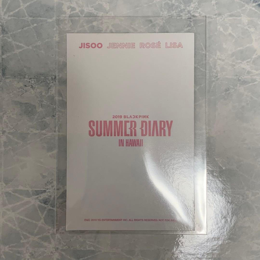 BLACKPINK トレカ　ジス