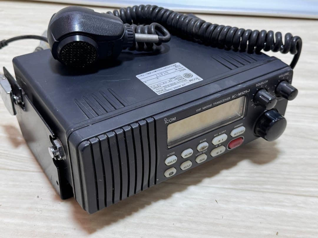 Icom VHFトランシーバー IC-125J 動作確認済み