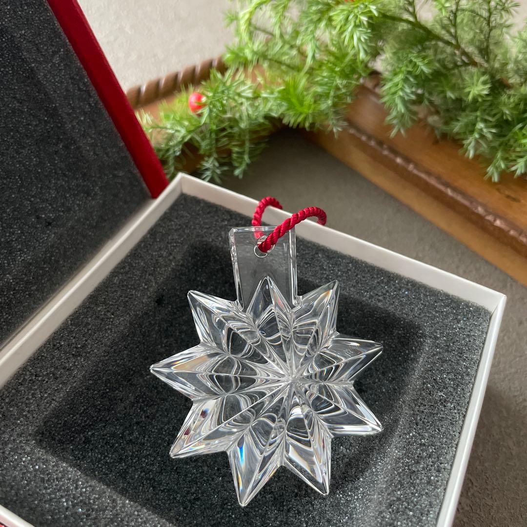 Baccarat ノエル クリスマスオーナメント　スター