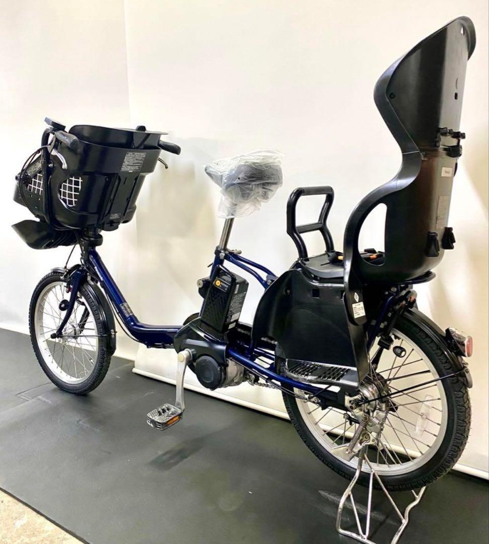 1年保証 送料無料　新型　パナソニック　ギュットミニ　紺色　電動アシスト自転車