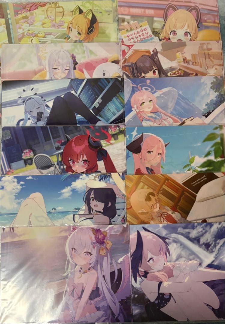 ブルーアーカイブ　クリアファイル　セット