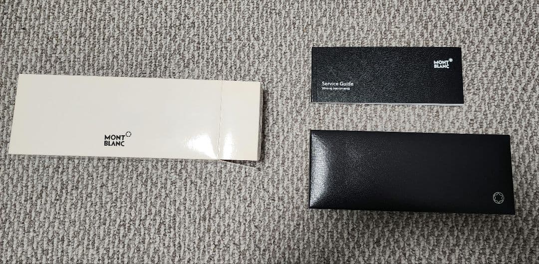 モンブランマイスターシュテュックMONT BLANC ボールペン 黒未使用