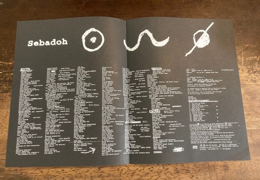 ■高音質USオリジナル盤/USオルタナ名盤■SEBADOH / セバドー■The