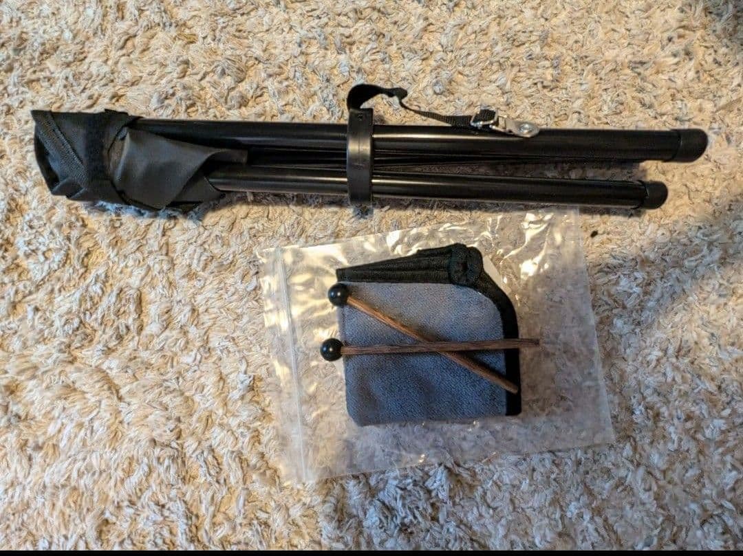 ✾ハンドパン 12音　約56センチ　Dマイナー シルバー 楽器　ヨガ　瞑想