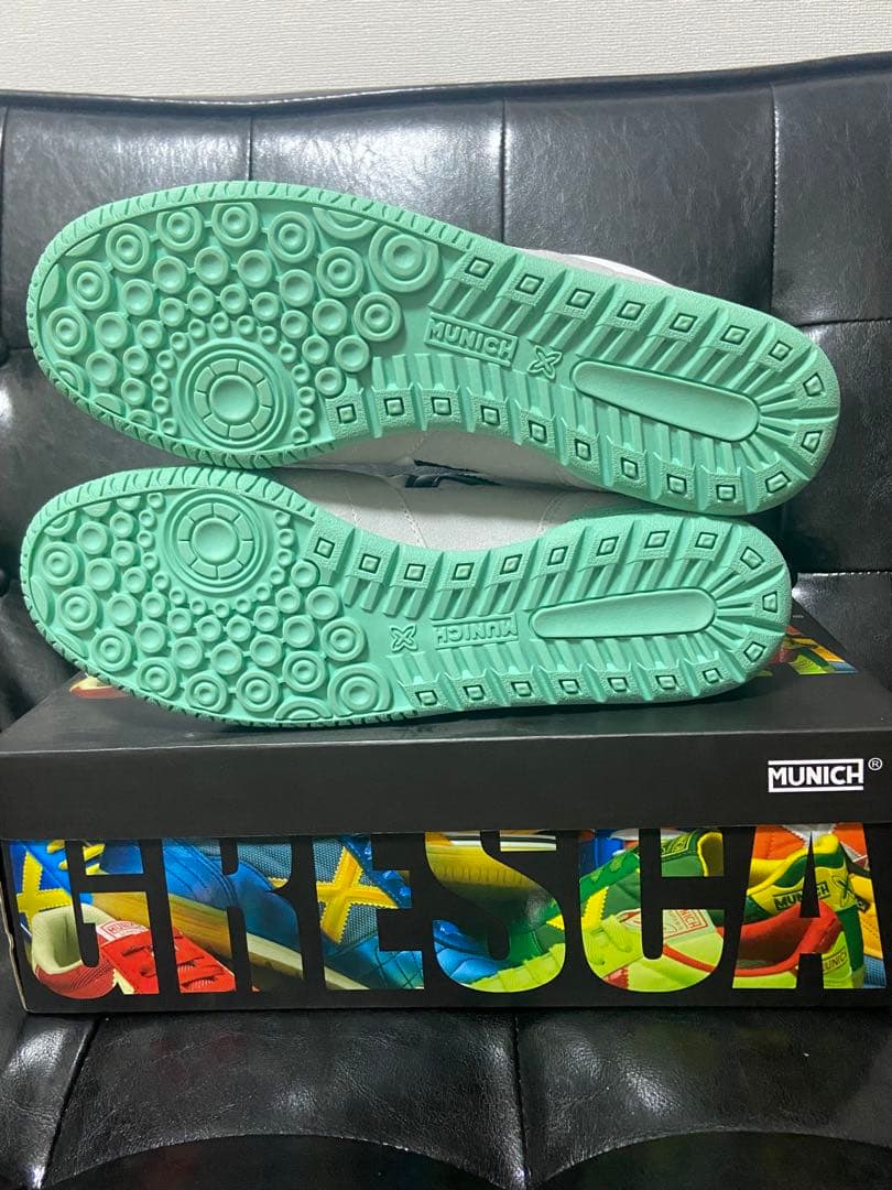 MUNICH GRESCA グレー/ホワイト/ミント