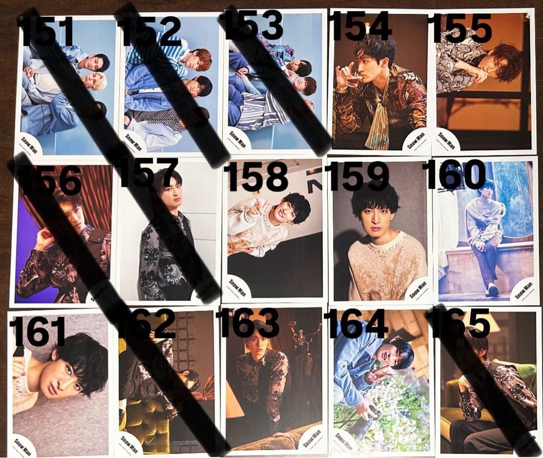 【バラ売り可】 Man 公式写真 190枚