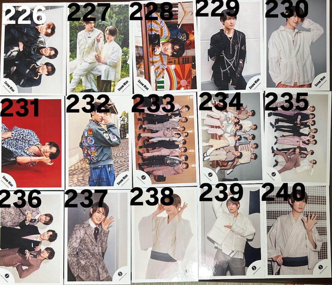 【バラ売り可】 Man 公式写真 190枚