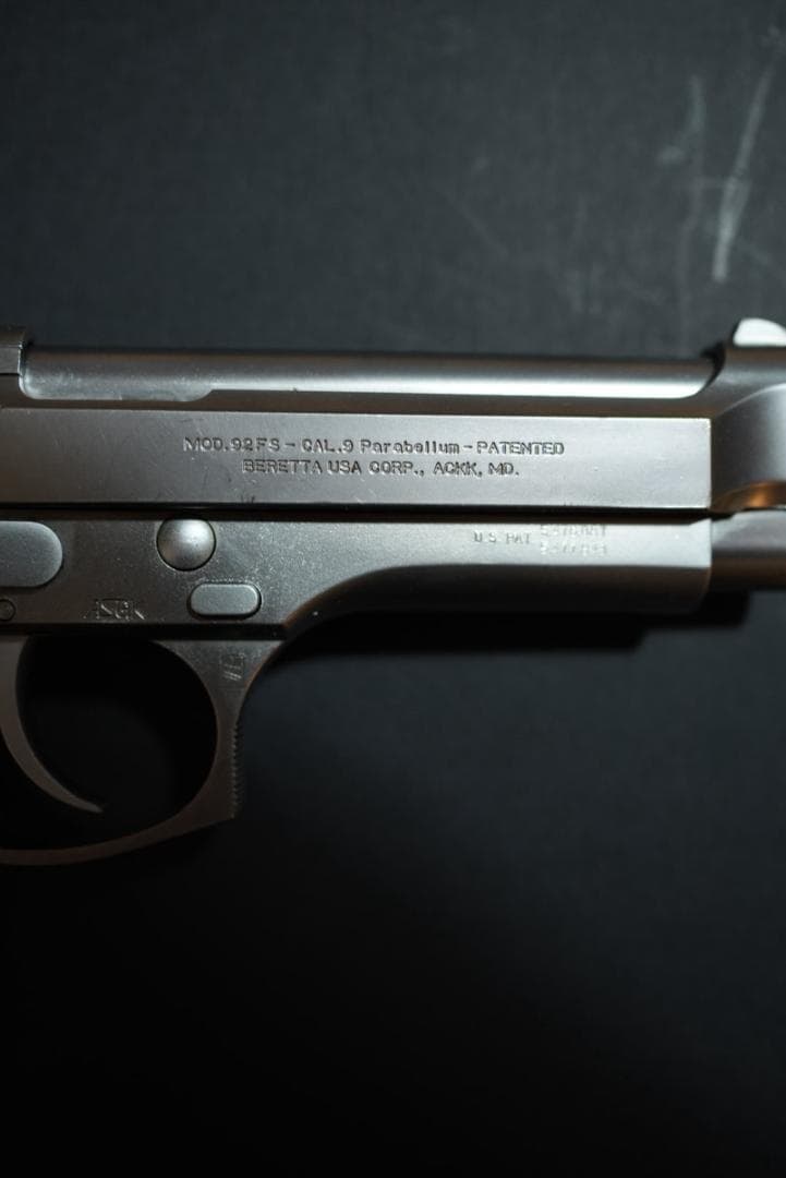 WA BERETTA M92FS アイノックス ガスブローバック　ASGK適合品