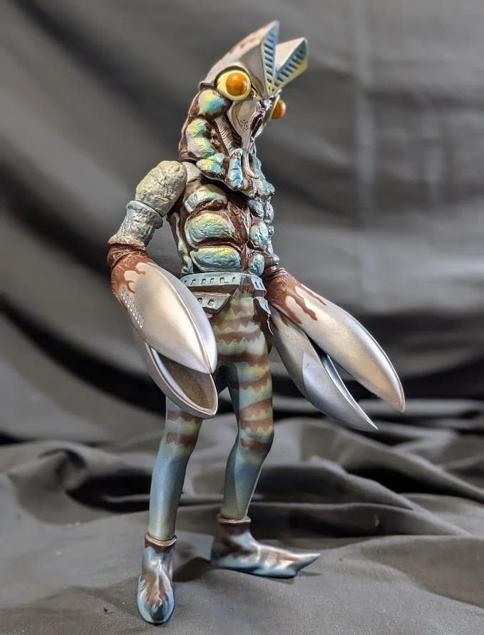 バルタン星人「ウルトラマン」登場宇宙人（ビリケン）ソフビフィギュア