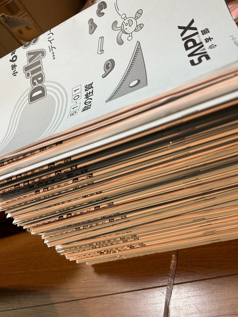 サピックス算数デイリーサポートとディリーサピックス　小6 sapix