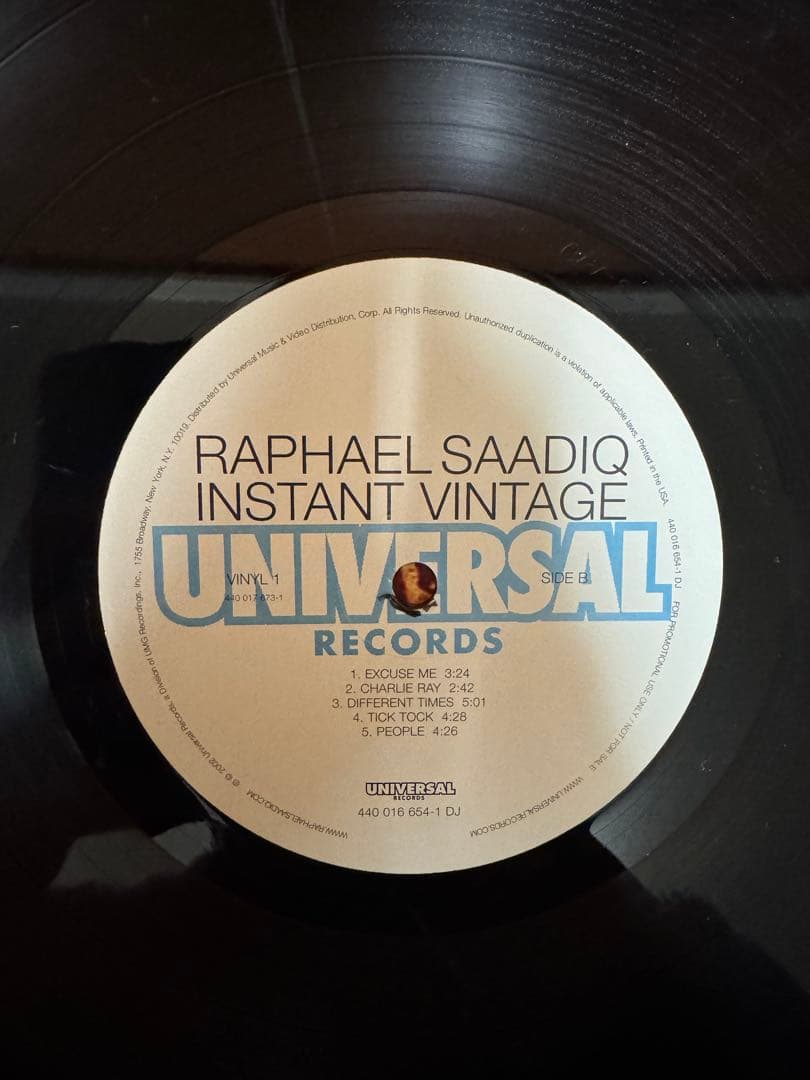 洋楽 RAPHAEL SAADIQ INSTANT VINTAGE