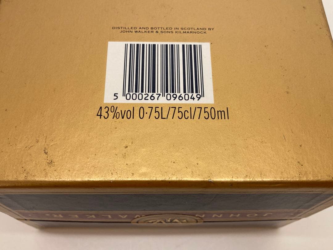 ◎完全　未開封◎ ジョニーウォーカー　ブルーラベル　スコッチ　ウイスキー