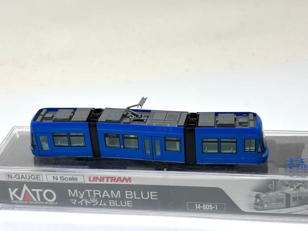 街並みレイアウトに映える！KATO マイトラム ブルー Nゲージ 美品