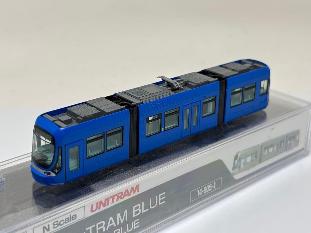 街並みレイアウトに映える！KATO マイトラム ブルー Nゲージ 美品
