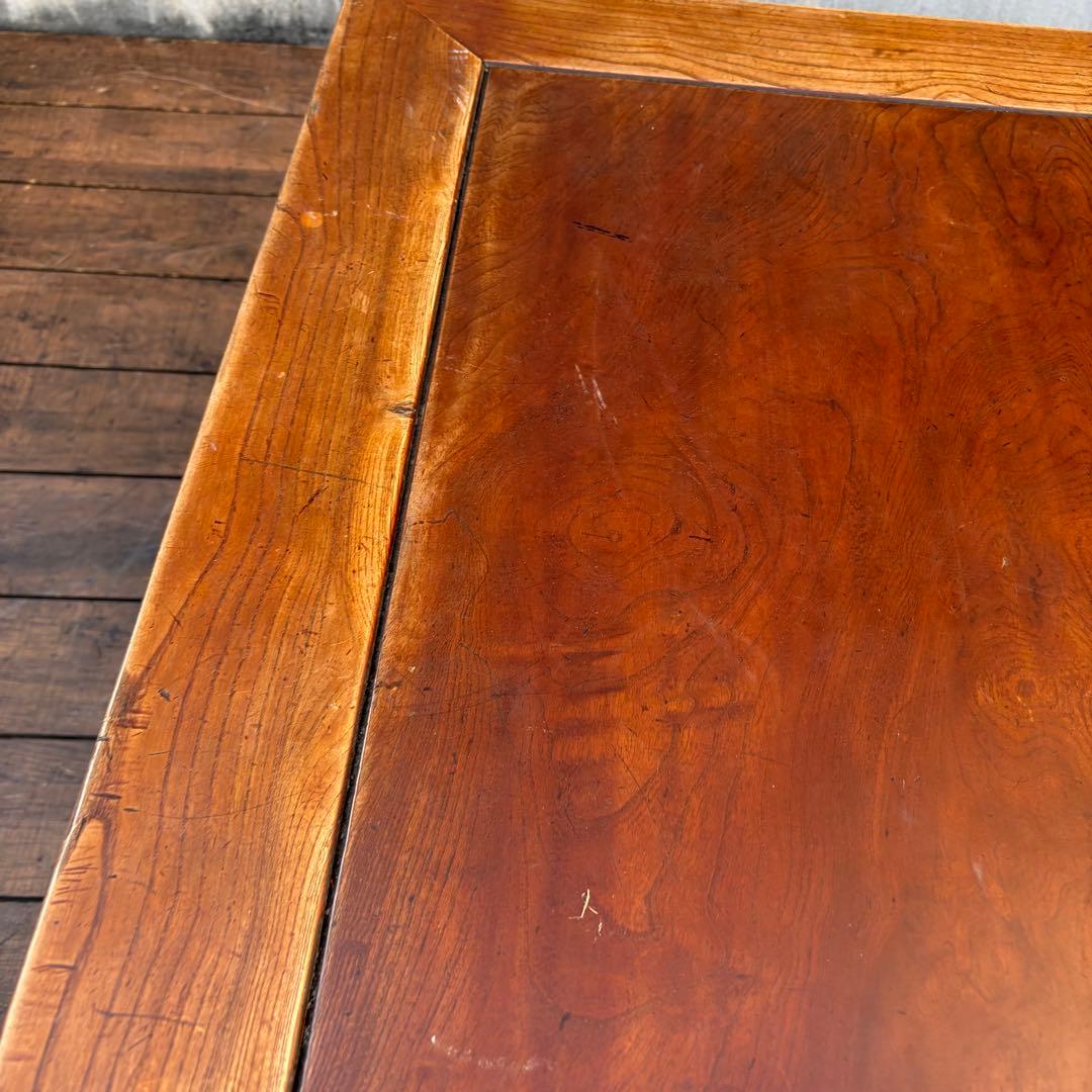 昭和レトロ 古家具 無垢材 木製座卓 ちゃぶ台 文机 お経台 経机 古道具