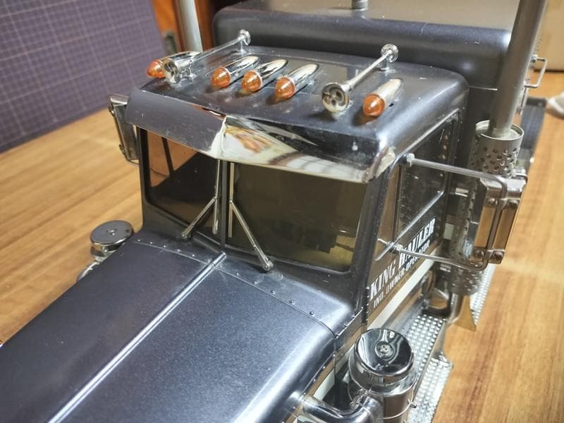 し*ん様 タミヤ 電動RC 1/14　レーラーヘッド キングハウラー メタリック