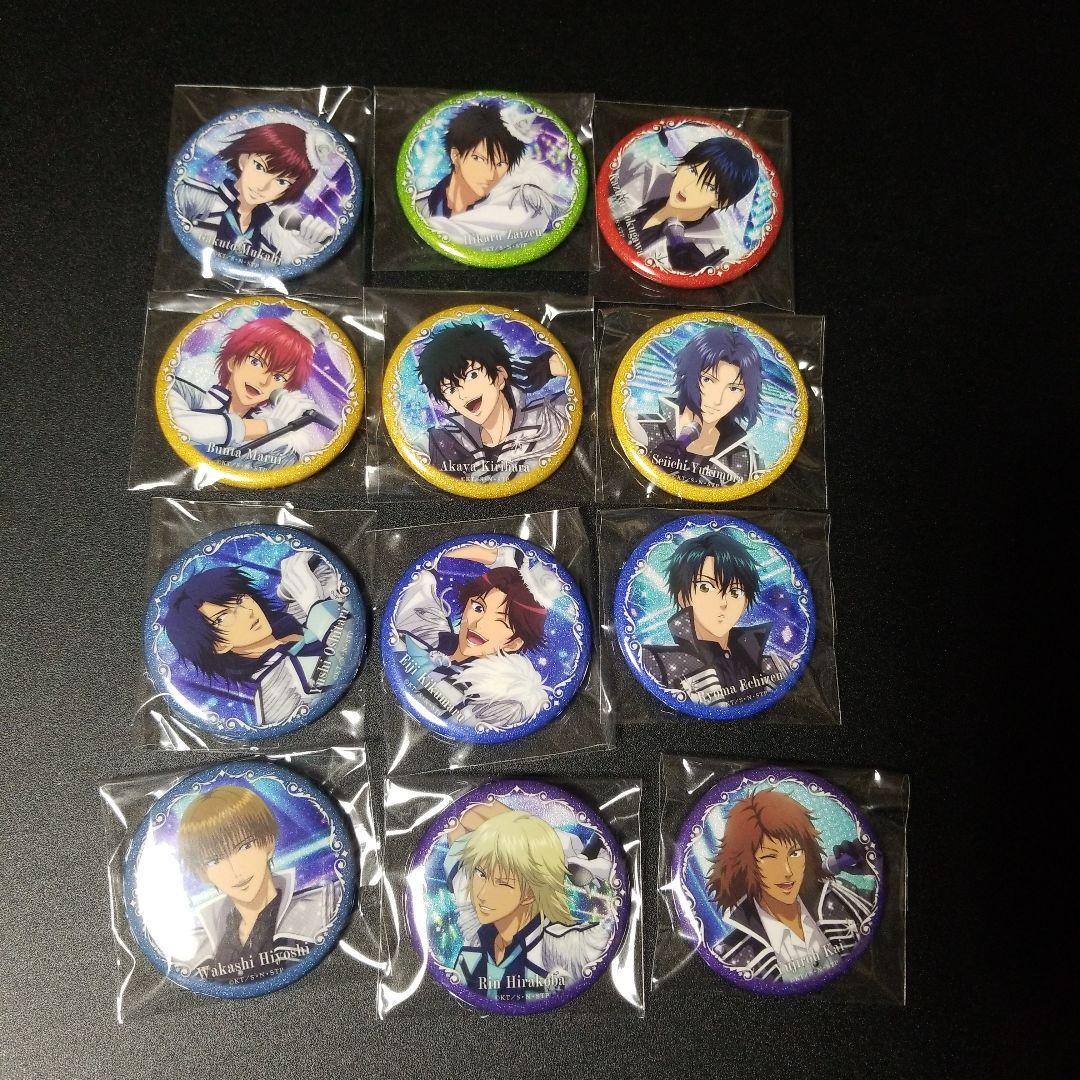 テニスの王子様　RisingBeat ホログラム缶バッジ vol.1~9 コンプ