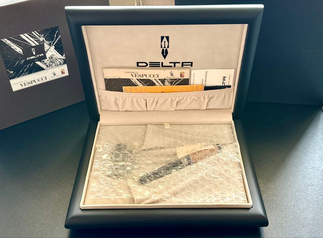 18金ペン先◆レア【新品】デルタ 『アメリゴ・ヴェスプッチ・１KS 』限定品