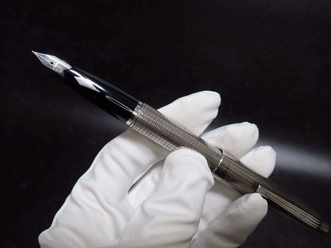 プラチナ万年筆｜プラチナ・プラチナ｜1stモデル｜F（細字｜スターリングシルバー