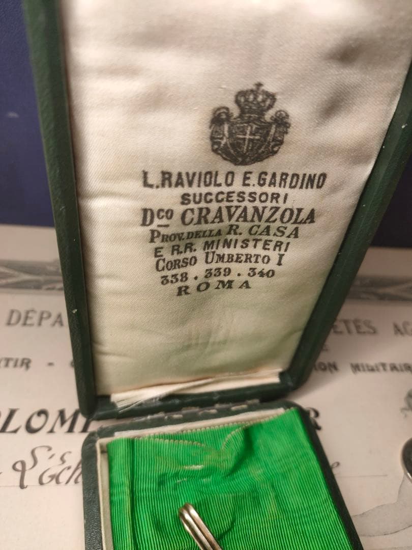 聖マウリッツィオ・ラザロ勲章 Gravanzola製 実物 勲章 記章 徽章