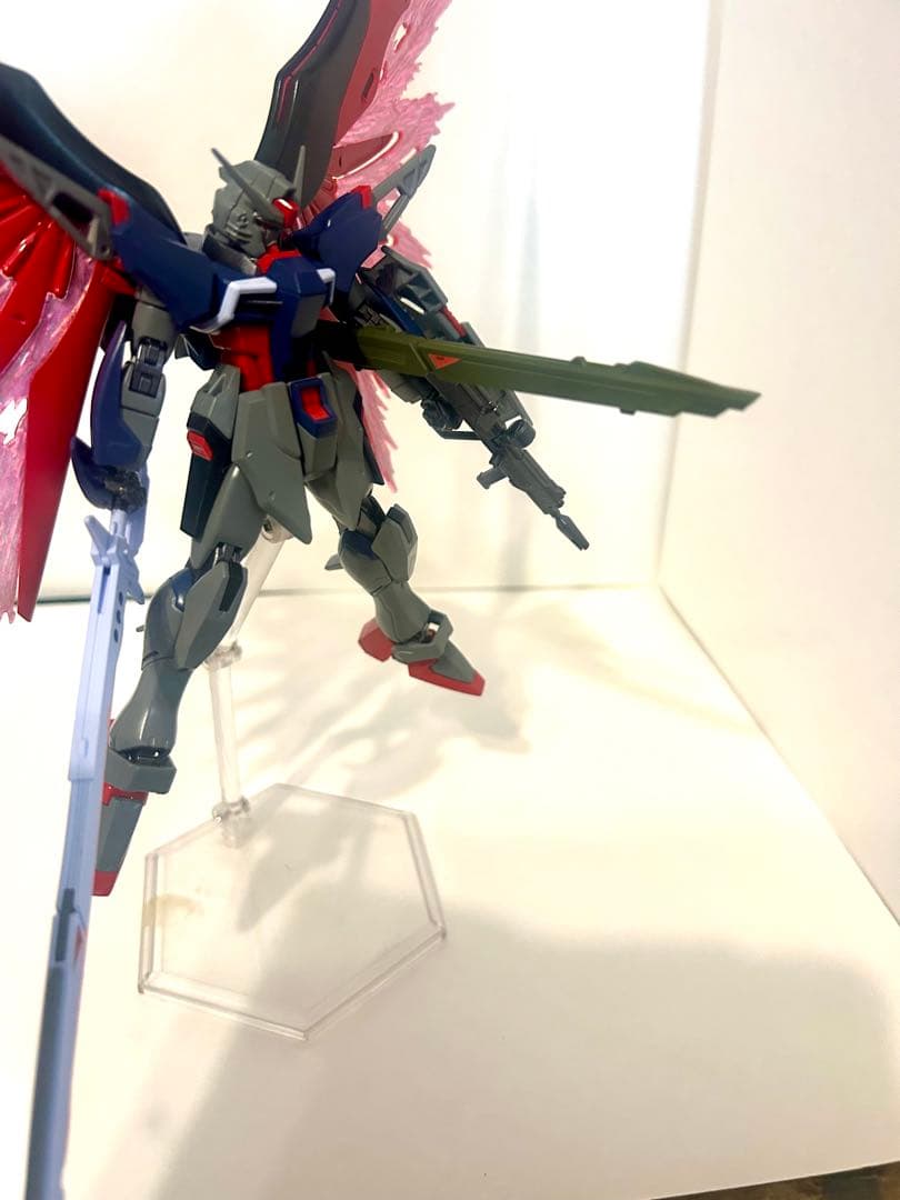 HGCEデスティニーガンダムspecii完成品 全塗装