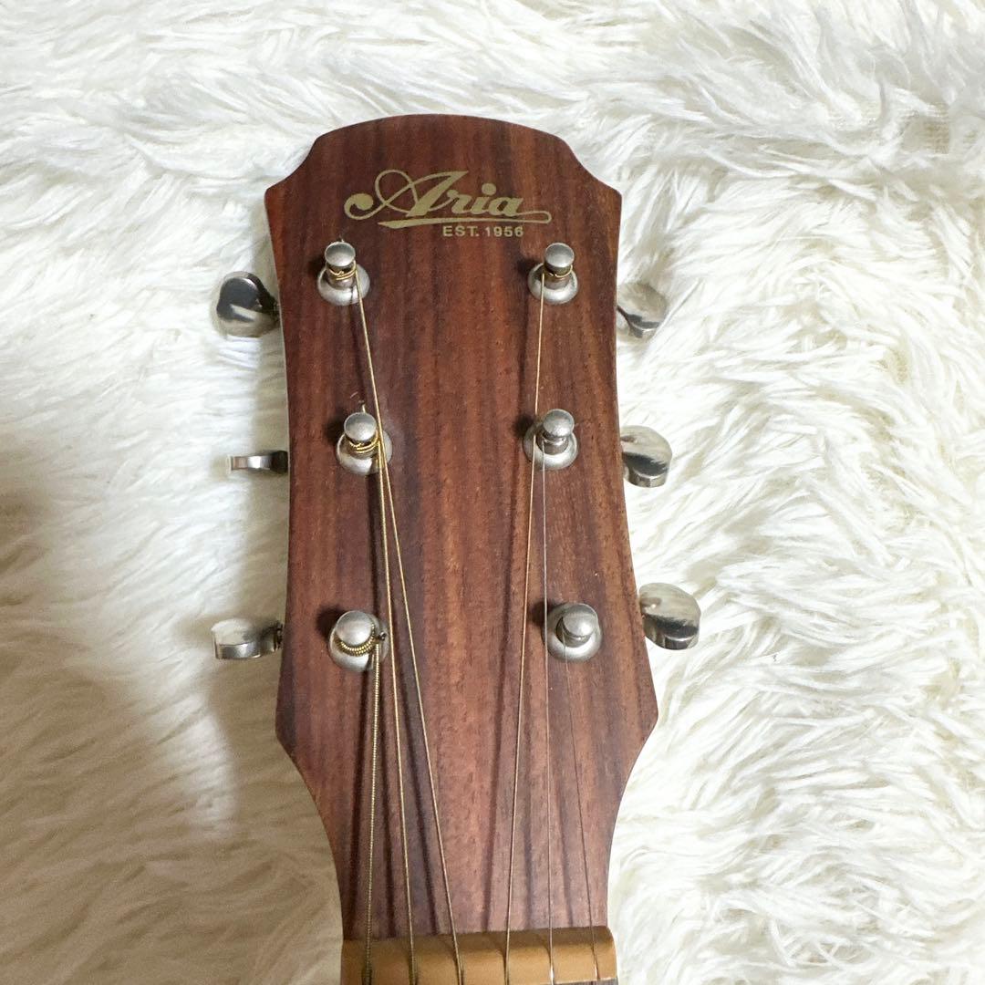 Aria アコースティックギター ARIA-101MTN ナチュラル ケース付き