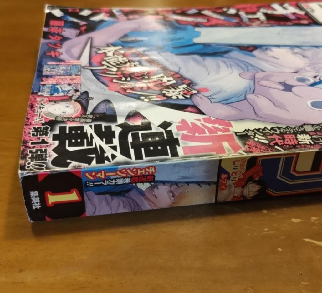 少年ジャンプ 2019年 1号 42号 チェンソーマン カラーページ 切り抜き