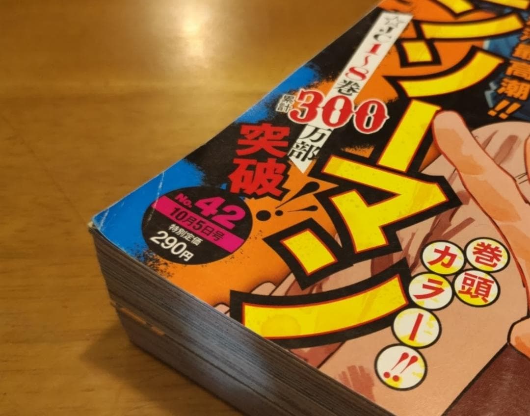 少年ジャンプ 2019年 1号 42号 チェンソーマン カラーページ 切り抜き