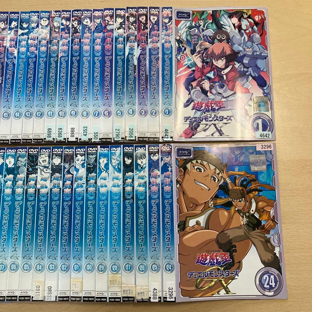 遊戯王 デュエルモンスターズ GX DVD 1-45全巻セット レンタル落ち