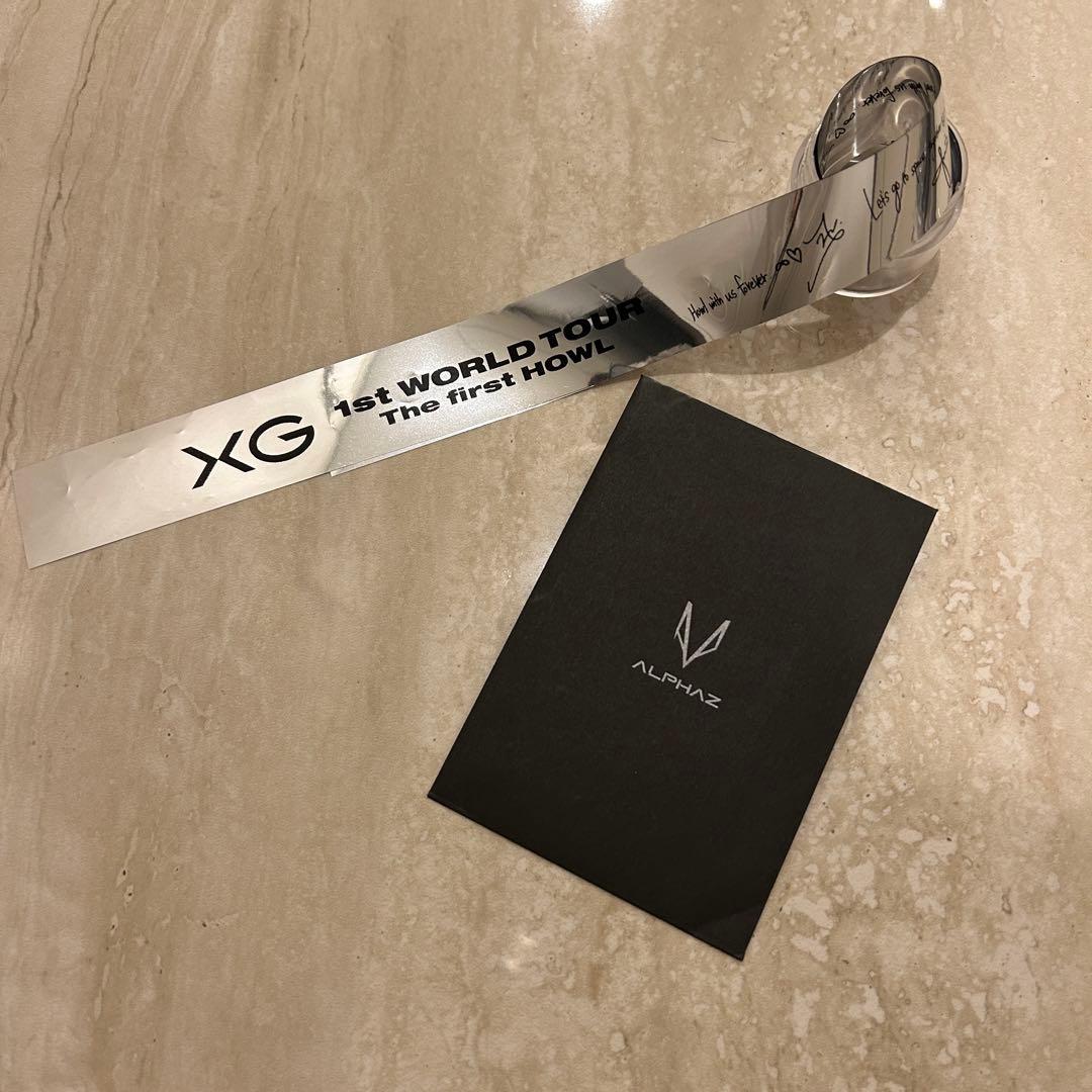 【未使用】XG グローバルパッケージ 追加公演VVIP グッズ & 限定トレカ