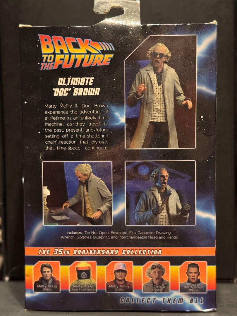 ひさ【未開封】バックトゥザフューチャー フィギュア　マーティー　ドク