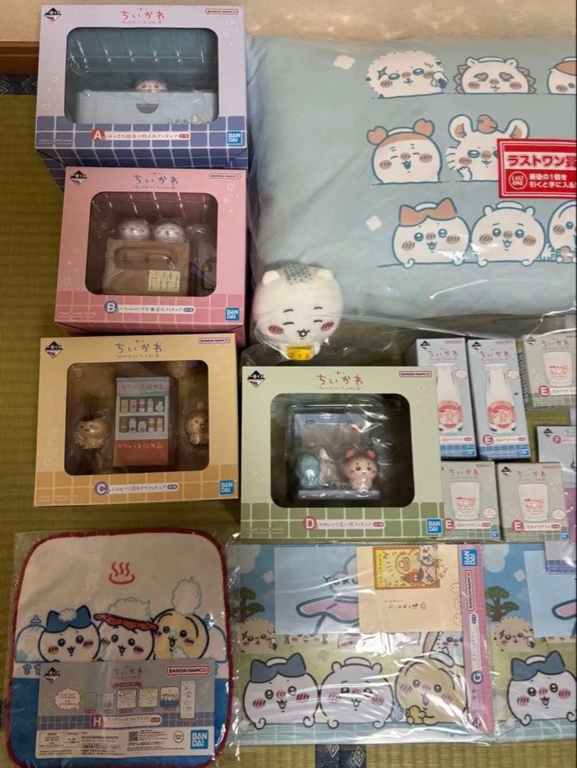 超大量☆ちいかわ☆150体セット☆1番くじ新品☆A〜ラストまで