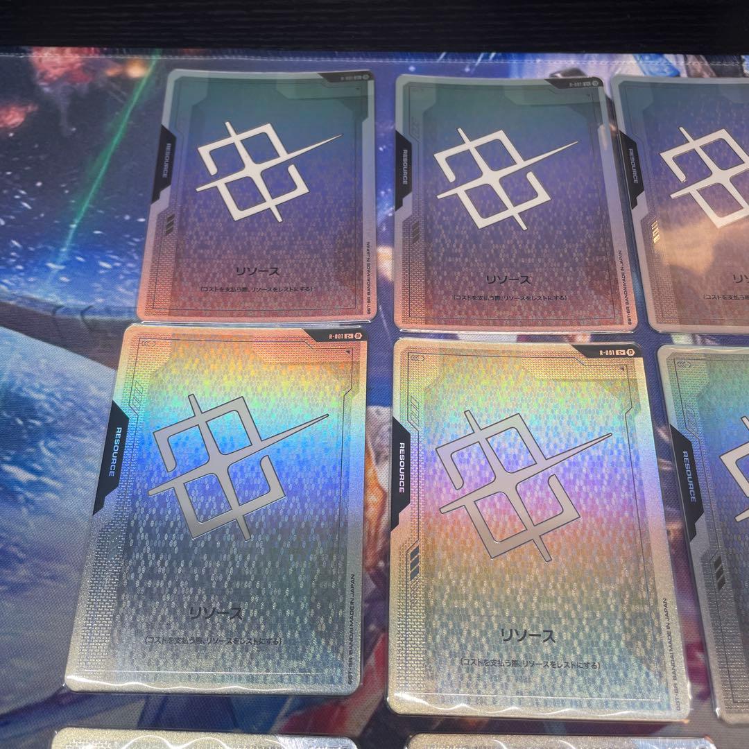 ガンダムカードゲーム　リソース　パラレル　10枚セット β版