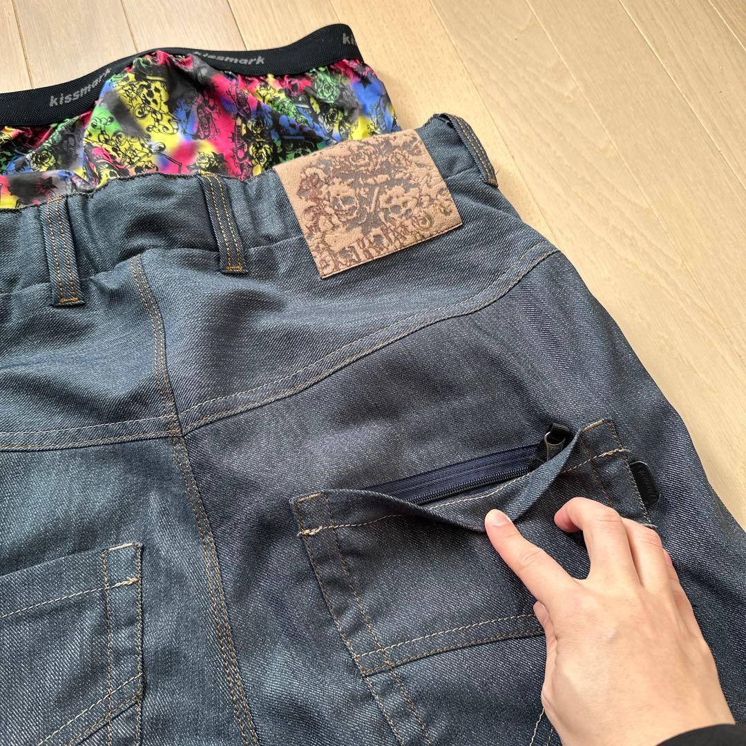 kissmark スノボウェア上下セット