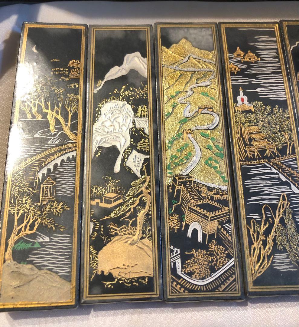 書道用墨　首都八景墨　北京一得閣・北京墨汁厰製