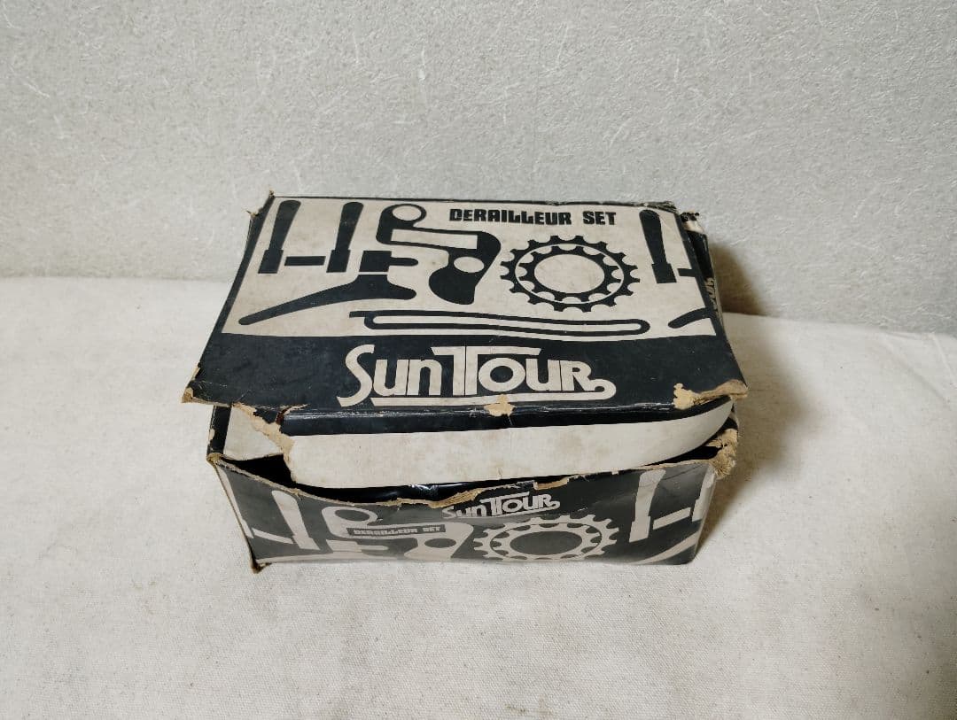 稀少新品 サンツアー マイティクリック 5速 変速機セット スーパーカー自転車