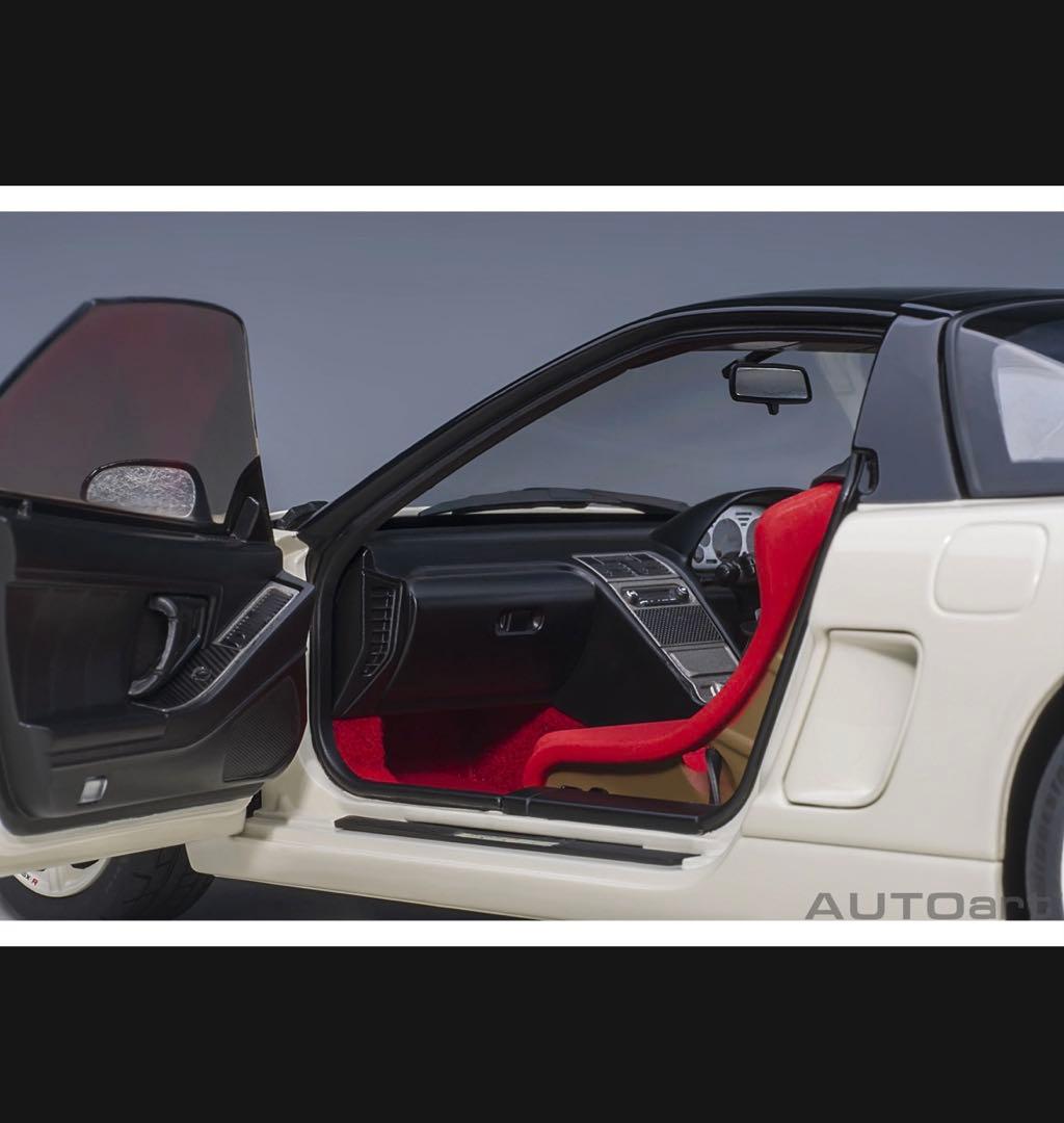 新品 オートアート AUTOart 1/18 Honda NSX-R White