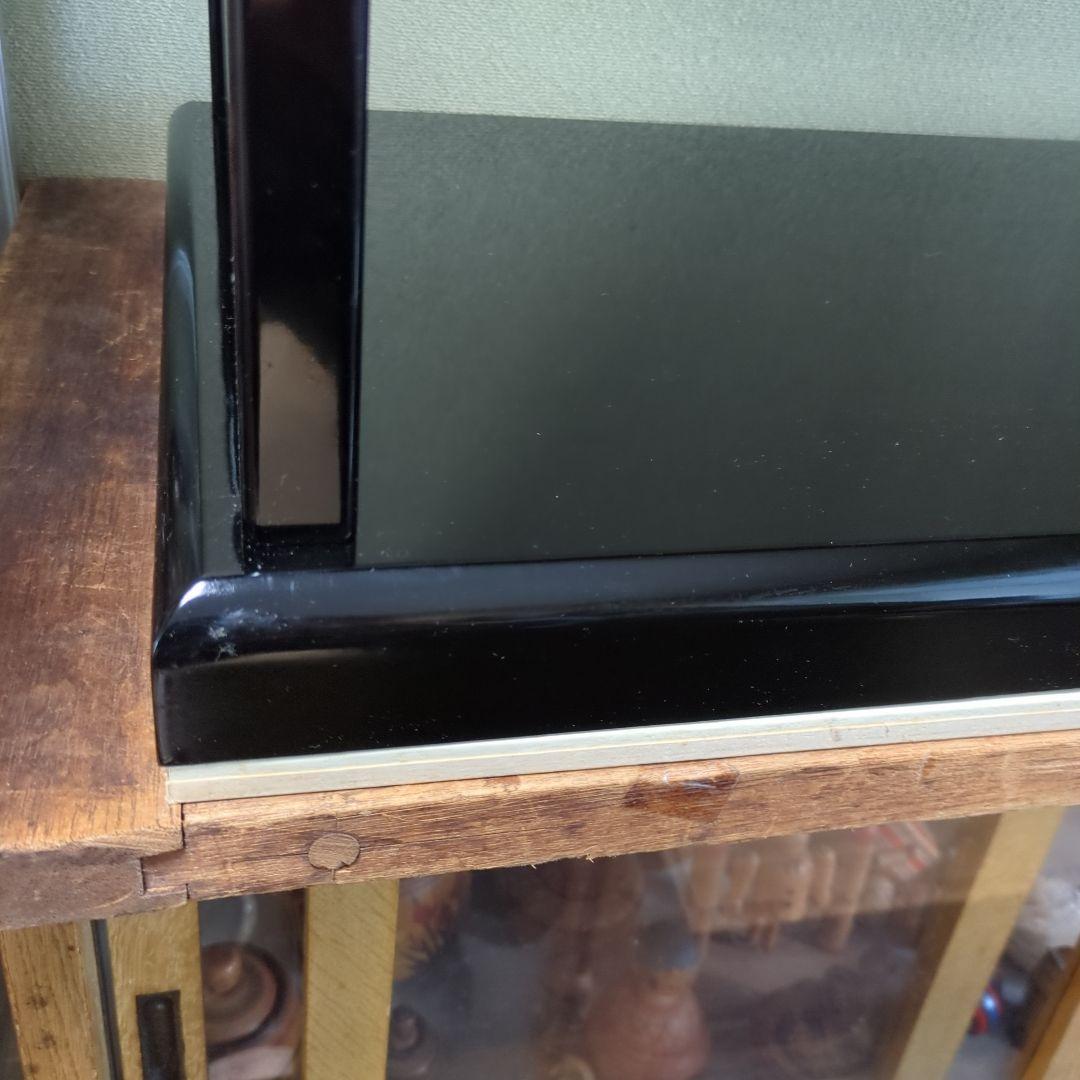 台子　真塗　茶道具　組み立て式　木製　茶道　棚　茶棚　紙箱