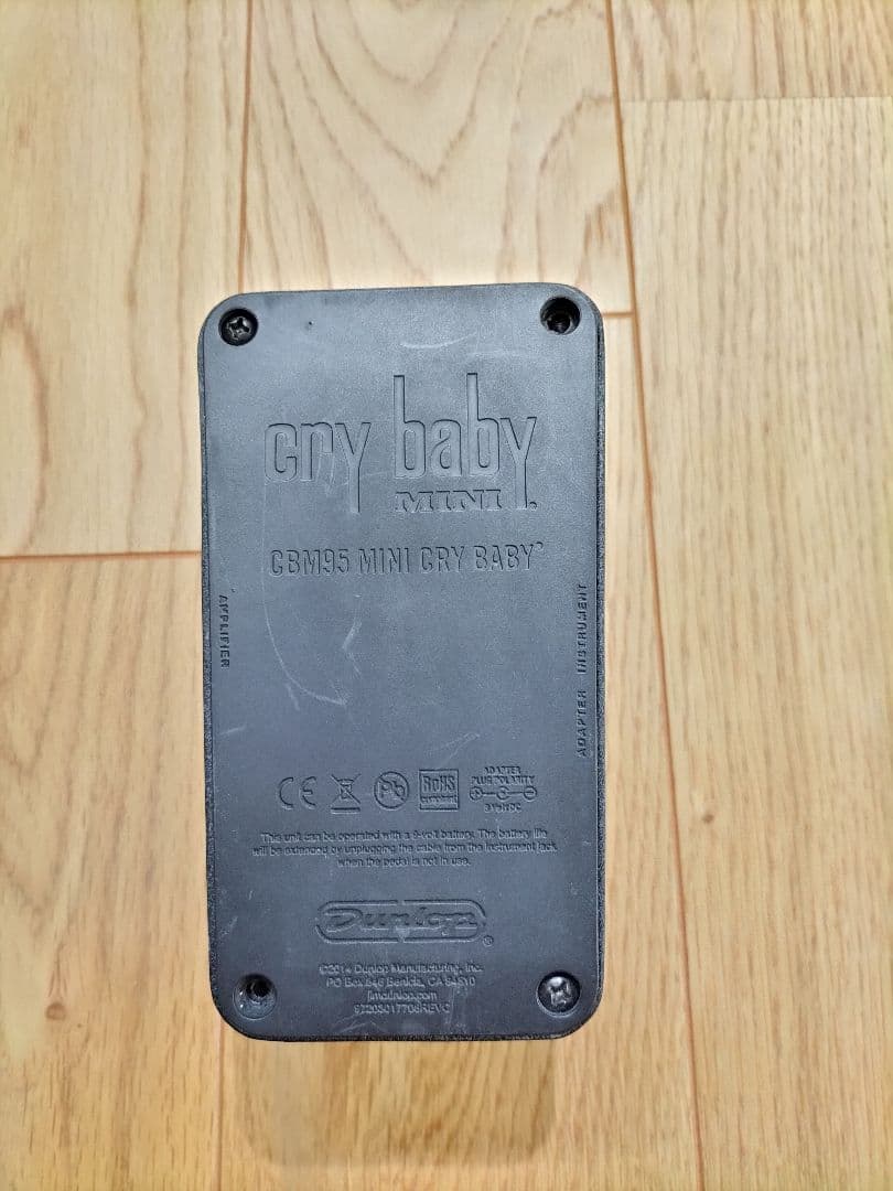 ギター JIM Dunlop cry baby mini CBM95