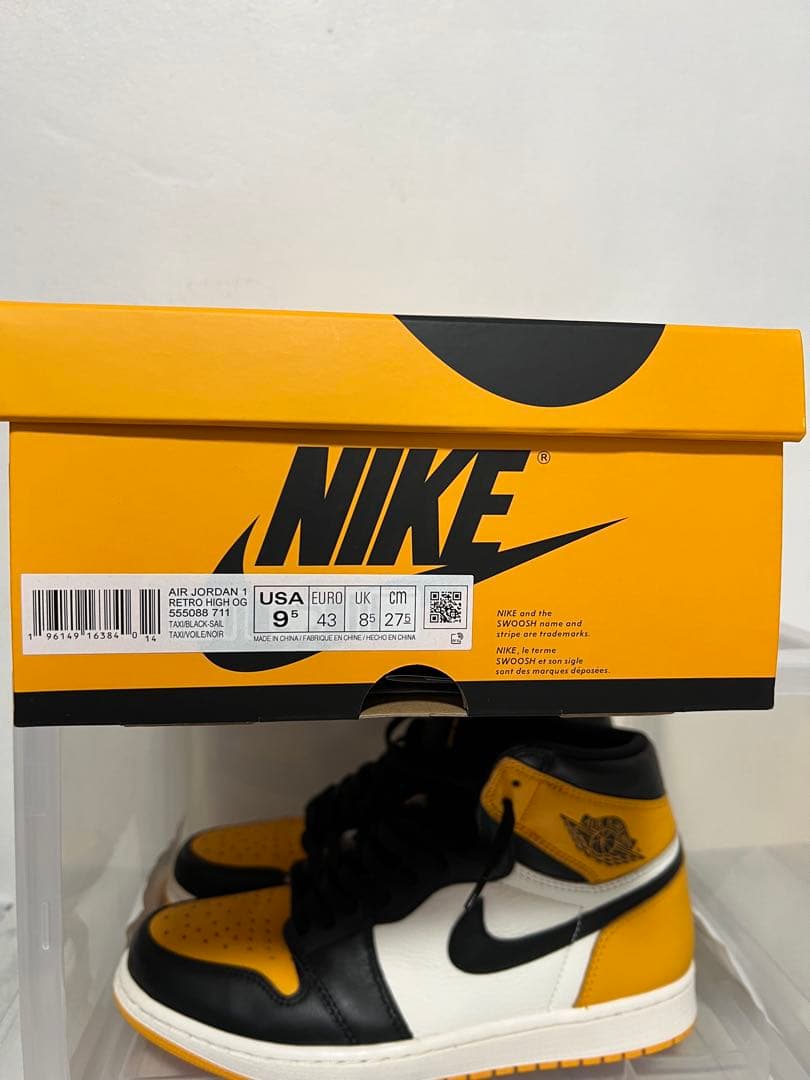 シューズ(男性用) Nike Air Jordan 1 High OG TAXI