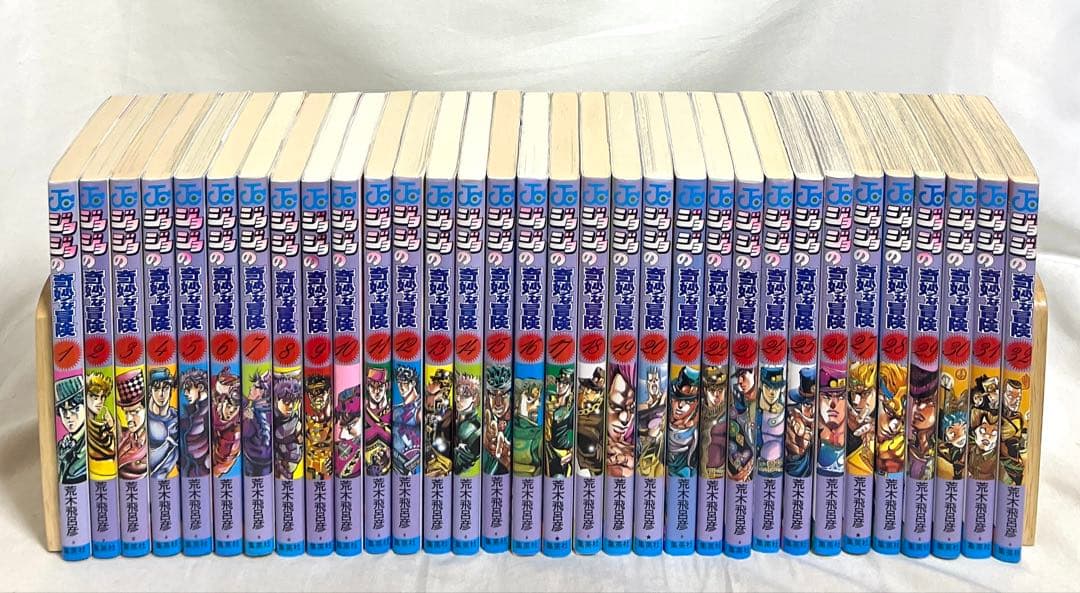【使用感少なめ】ジョジョの奇妙な冒険 1〜6部 計80冊セット