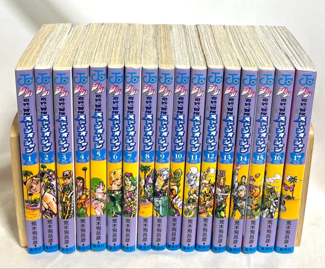 【使用感少なめ】ジョジョの奇妙な冒険 1〜6部 計80冊セット