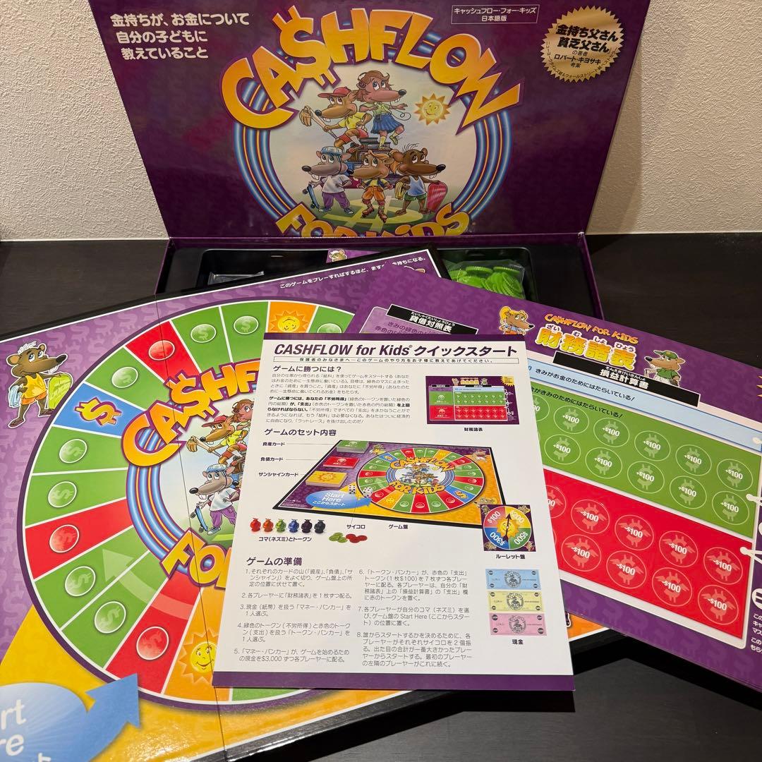 CASHFLOW for Kids ボードゲーム　キャッシュフローフォーキッズ