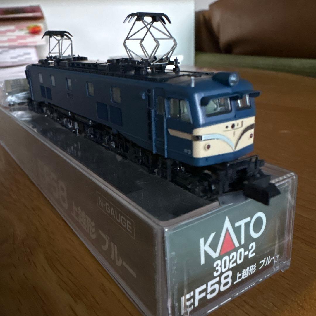 【新同】KATO 3020-2 EF58 上越形ブルー付属品未使用未開封⑥