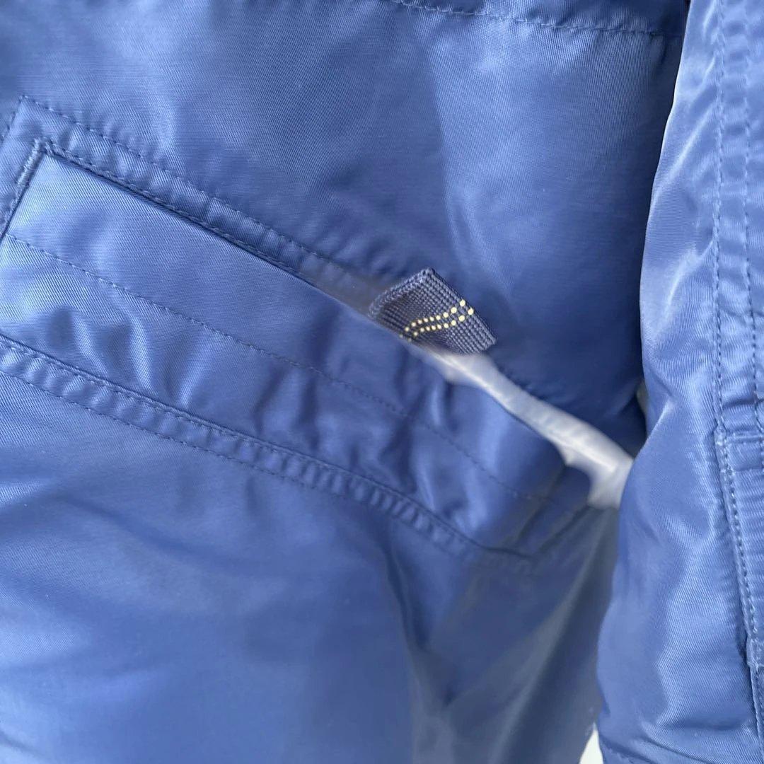 90s NIKE 美品　銀タグ 裏ボア ベンチコート ビッグスウッシュ　L