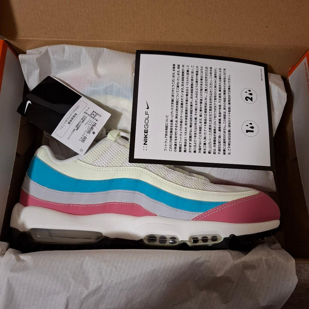 新品未使用　NIKE AIRMAX 95 G GOLF ゴルフシューズ