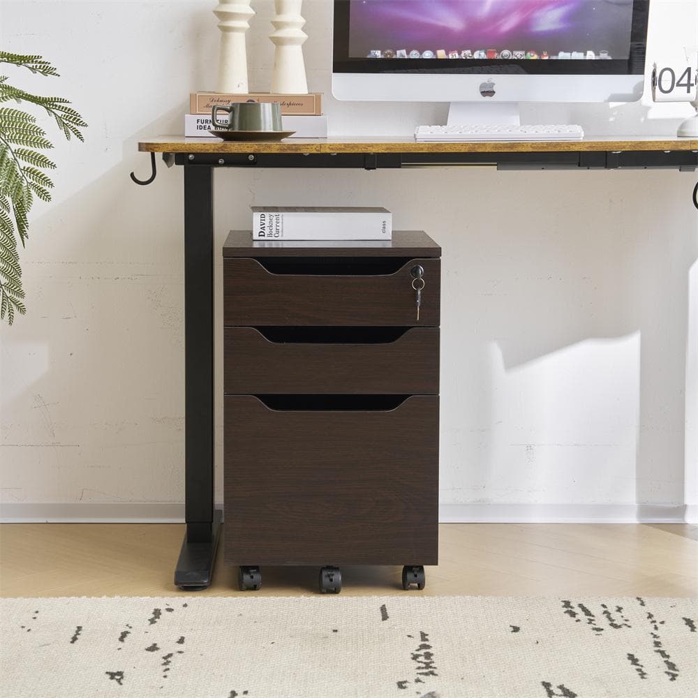 在庫一掃！残り僅か！デスクワゴン サイドワゴン ラック　鍵付き キャスター付き