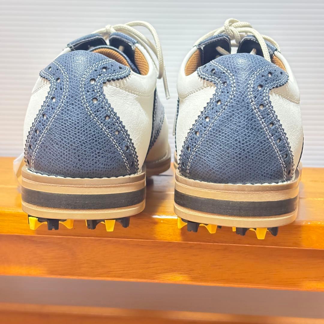 【未使用タグ付】Buckwheat ゴルフシューズ 24.5 完全防水 スパイク