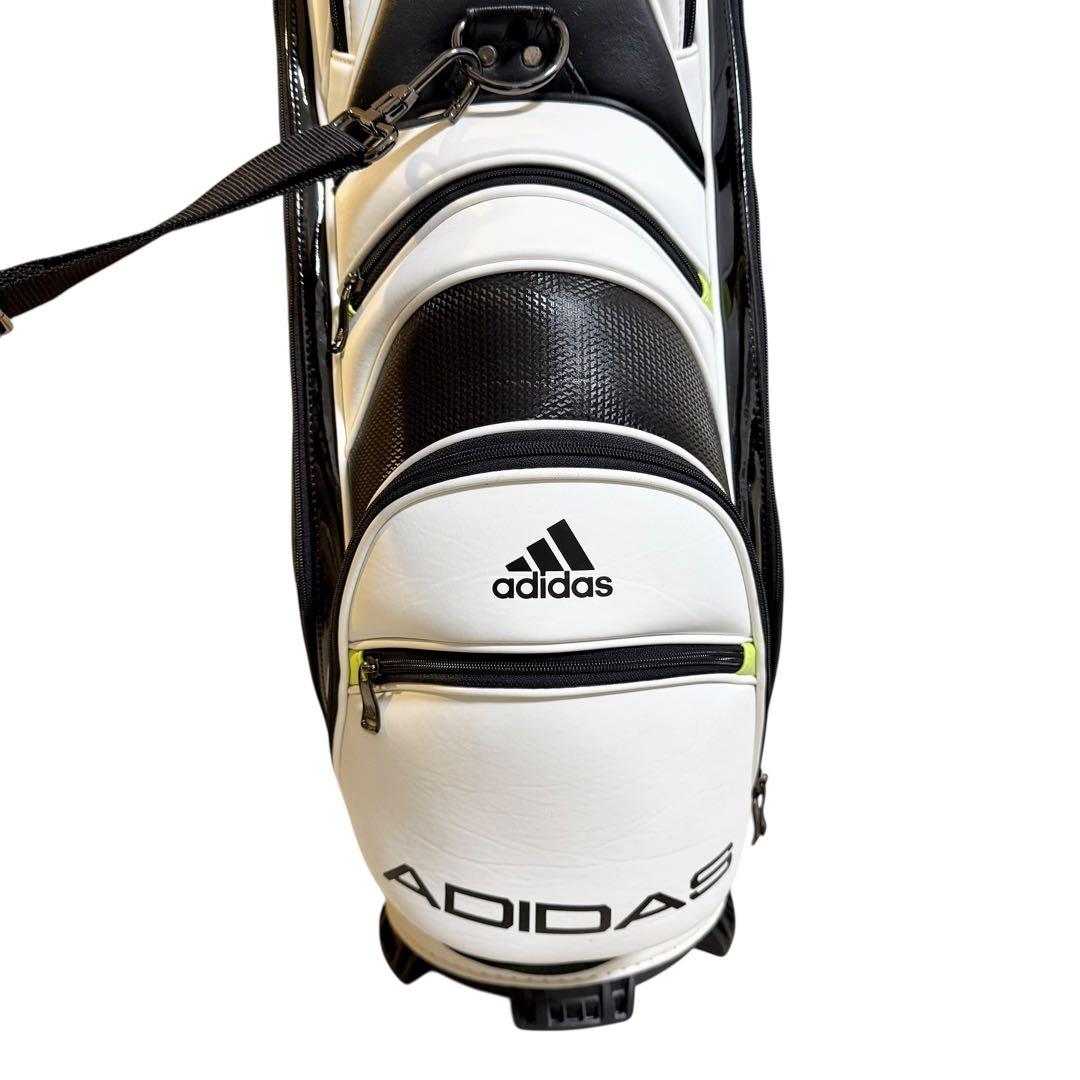 【人気モデル】adidas ゴルフ キャディバッグ 9.5型 HA3204