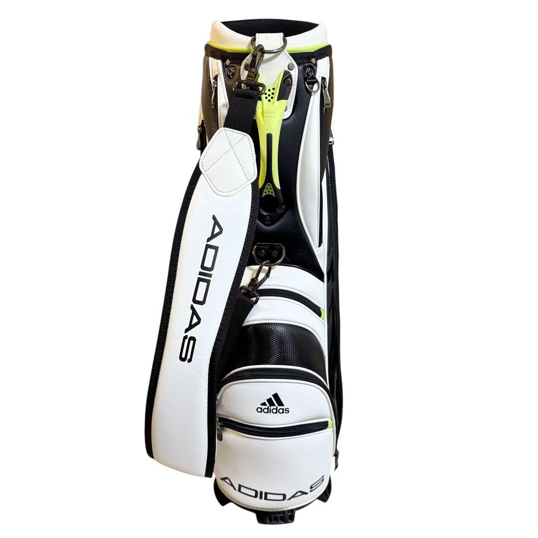 【人気モデル】adidas ゴルフ キャディバッグ 9.5型 HA3204